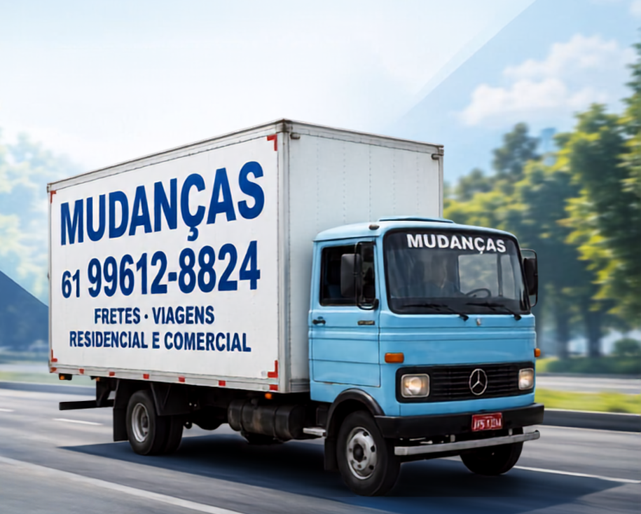 Caminhão de mudança em Brasília e Região