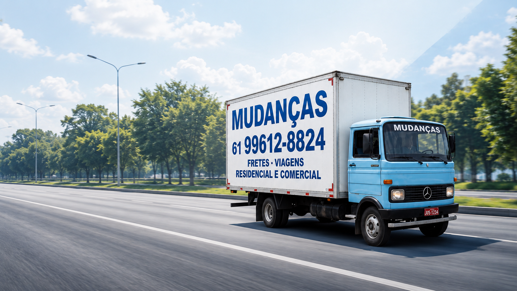 Caminhão de mudança em Brasília e Região